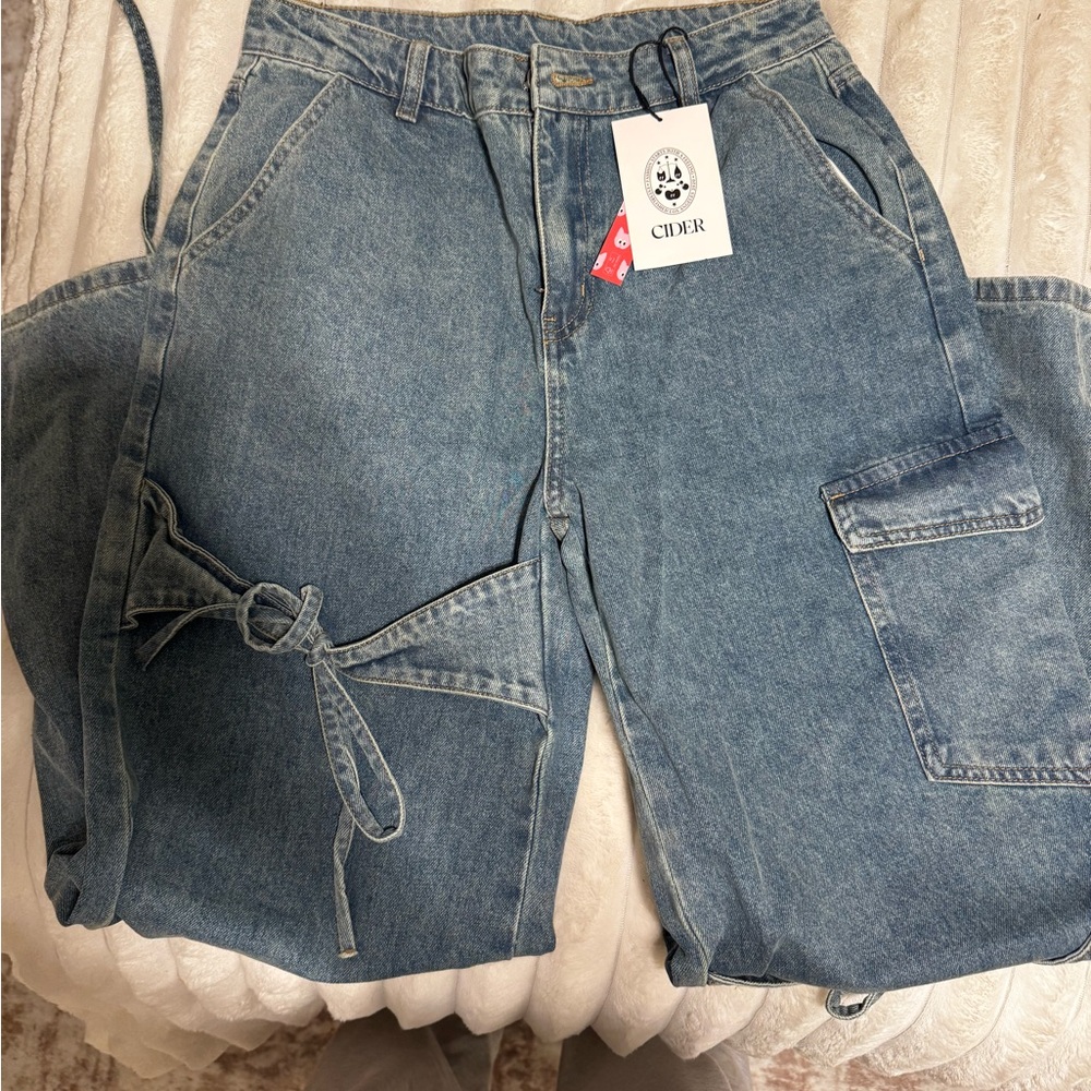 Cider Blue Classic Denim Jeans with Straight Cut